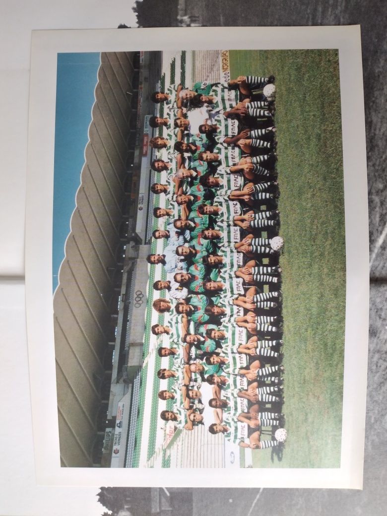 Livro Sporting Clube Portugal com poster - veja as 2 primeiras fotos