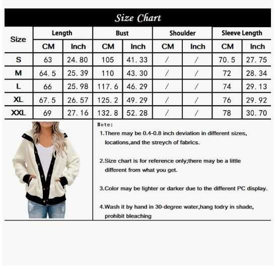 Damska kurtka pluszowa, rozmiar M, kolor beżowy