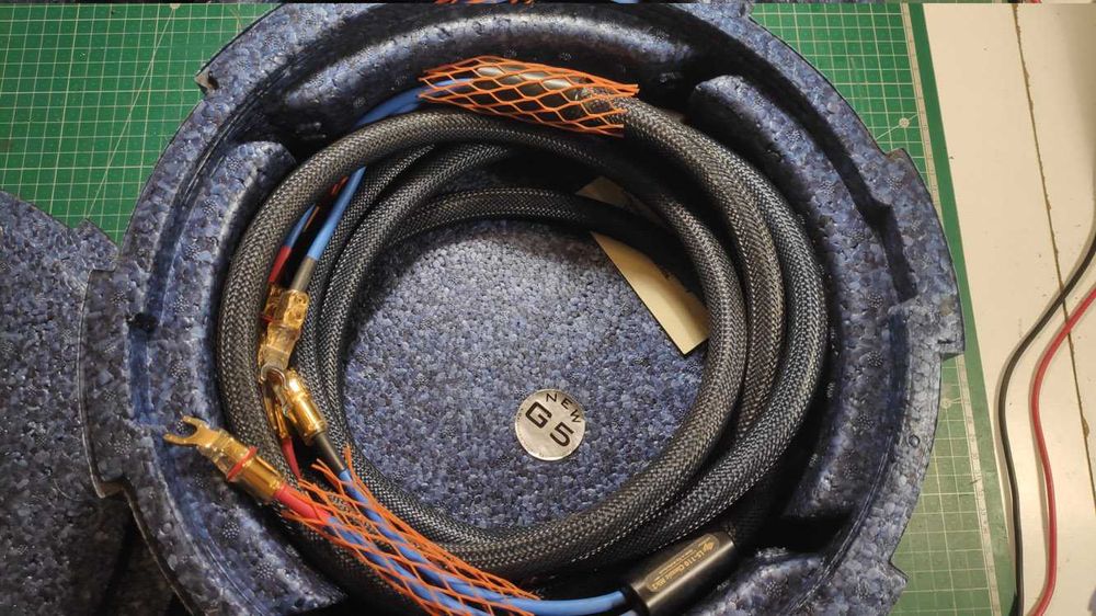 Par de cabos de coluna Siltech New G5 2mts