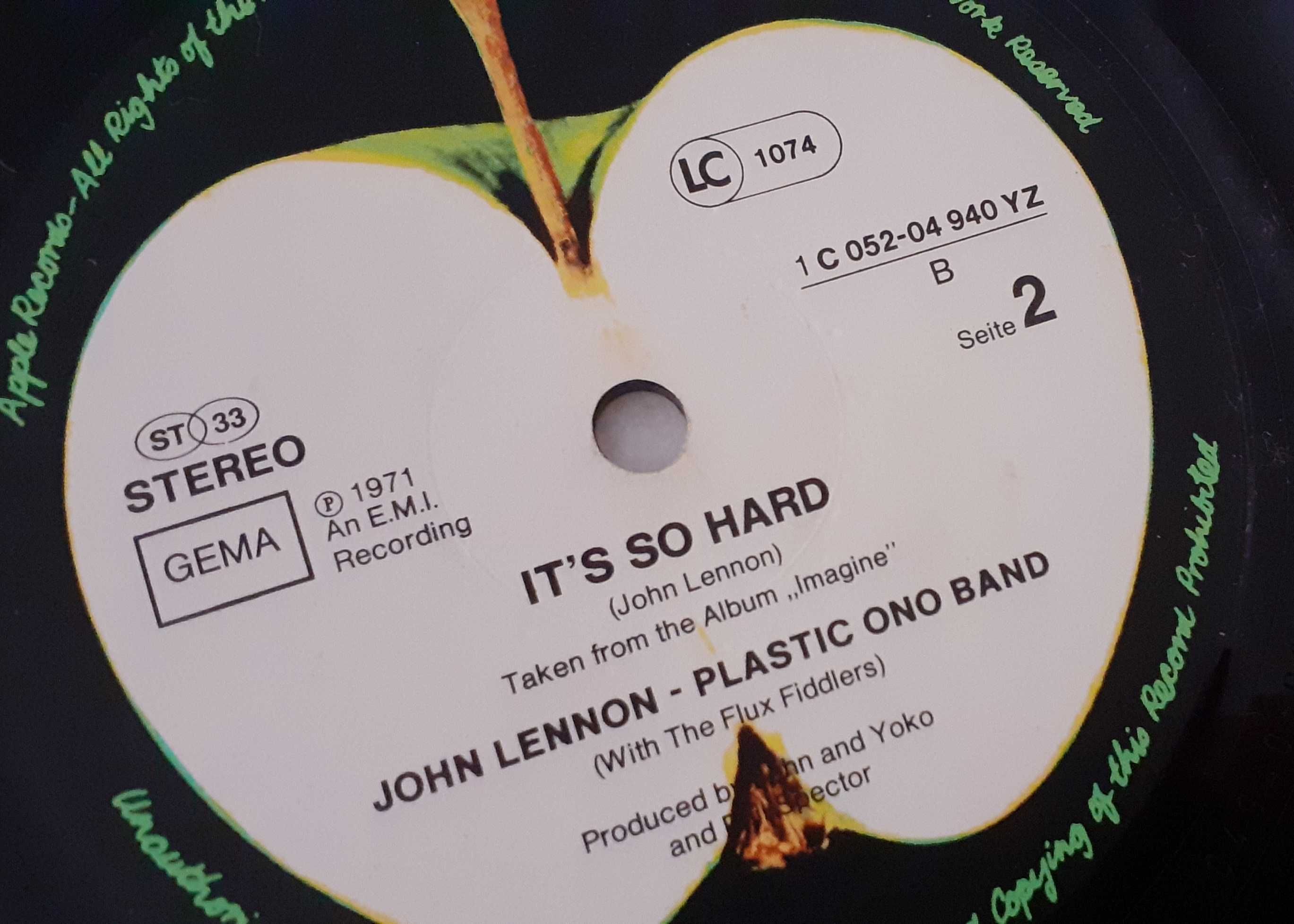 Płyta Vinyl Maxi Singiel John Lennon IMAGINE