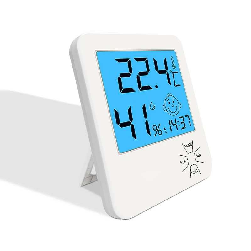 Termómetro Higrómetro Relógio Despertador digital de interior (novos)