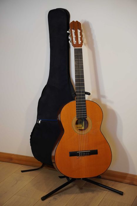 Gitara klasyczna 4/4 Alvaro No 20 + pokrowiec, stojak i podnóżek