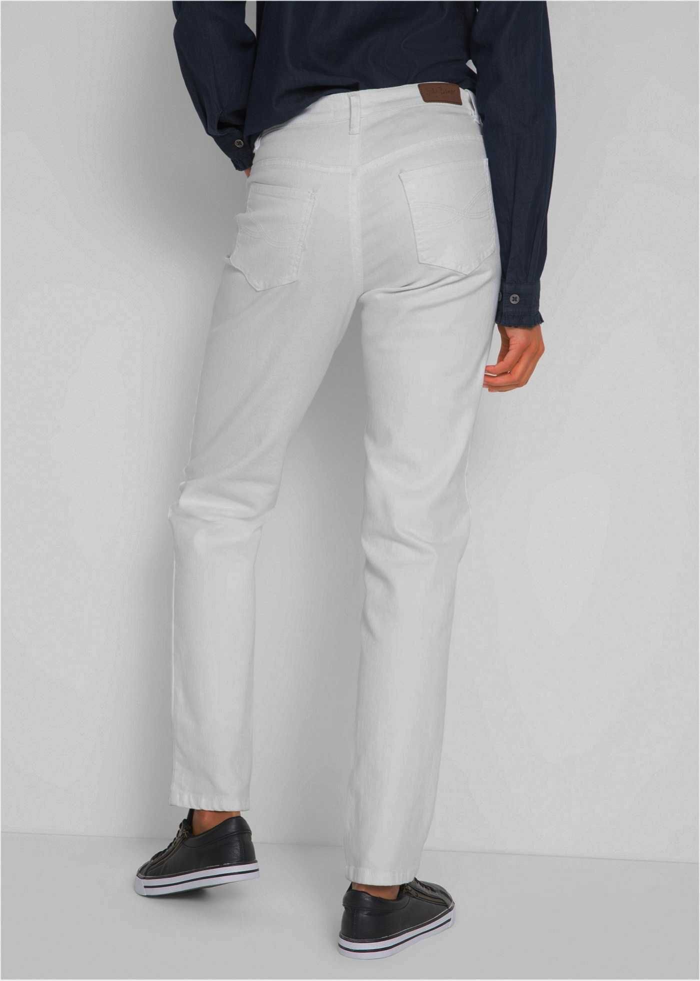 Jeans kolor biały Rozmiar 44 na wysokich