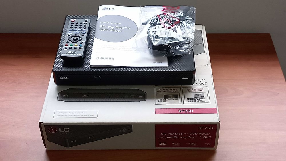 Leitor Blu-Ray LG BP250