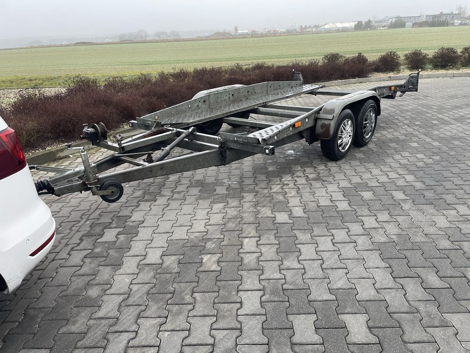 Laweta przyczepa branderup thule t3 dmc 2000kg uchylna