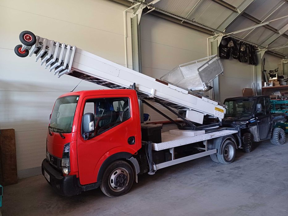 Winda dekarska, transportowa, drabina dekarska