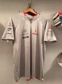 Koszulka sportowa Vodafone McLaren Mercedes Formuła 1 F1 Hamilton L