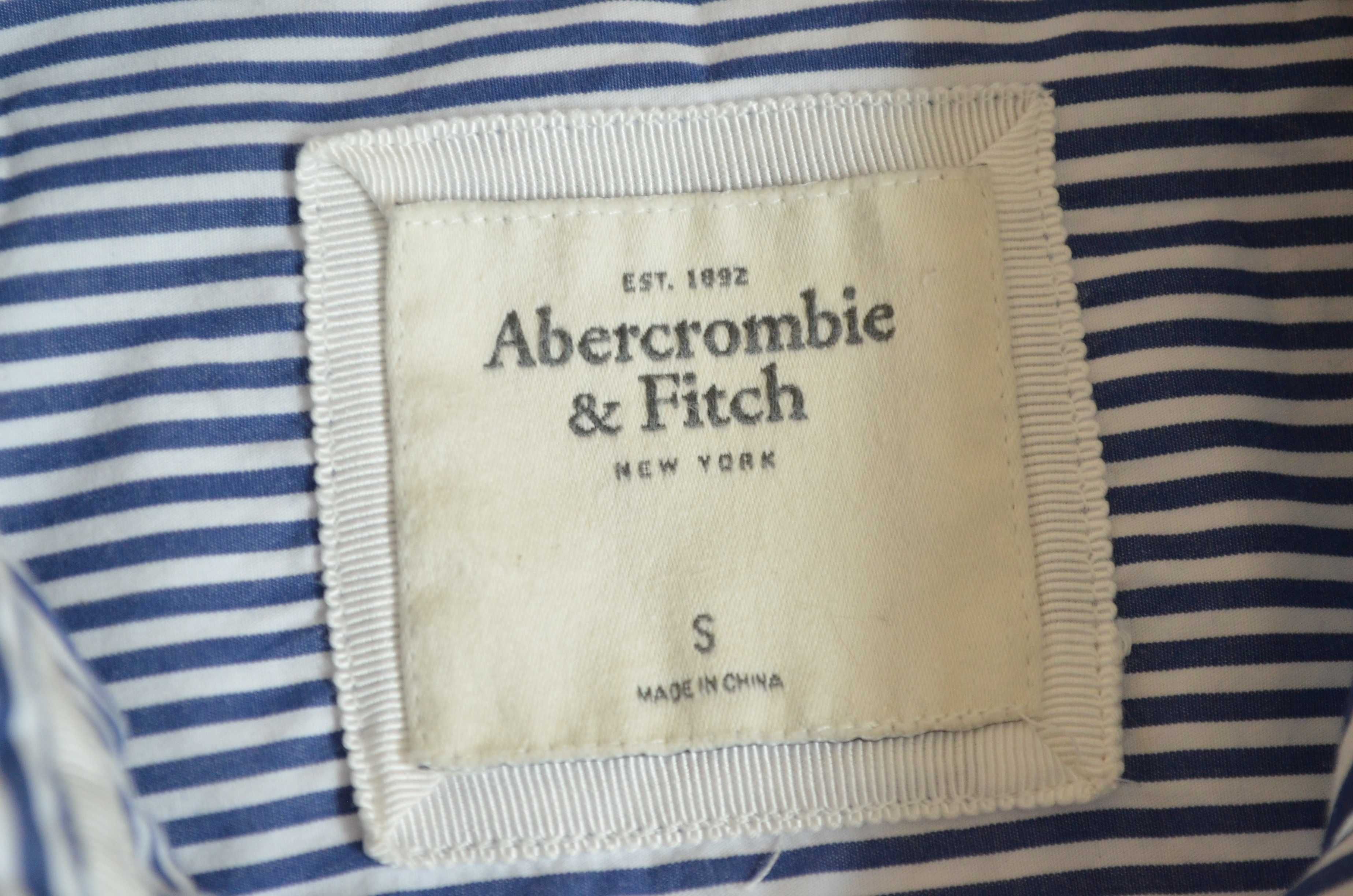 Abercrombie&Fitch piękna klasyczna damska koszula w paski S, 36
