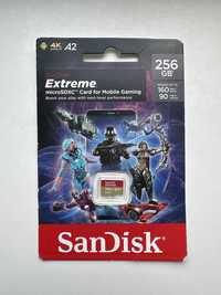 Карта пам’яті SanDisk extreme microsd 256 Gb