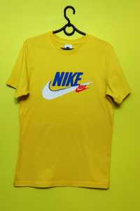 Koszulka t-shirt firmy Nike x2 kolor żółty bawełna