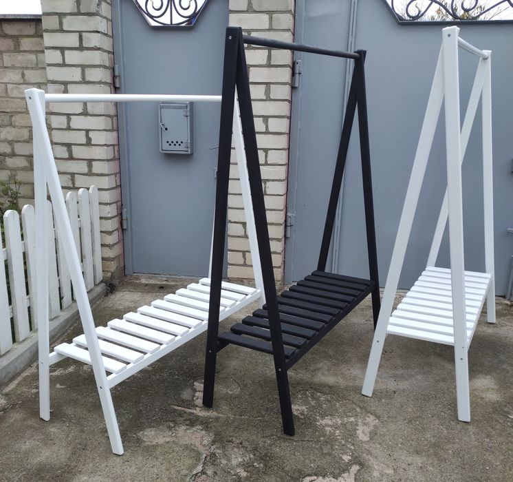 Рейл,Стійка для одягу, Відкритий гардероб