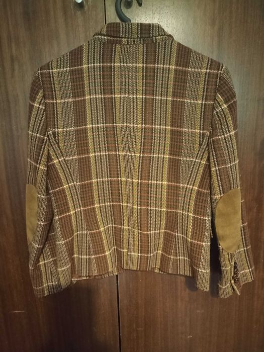 Blazer Zara escocês