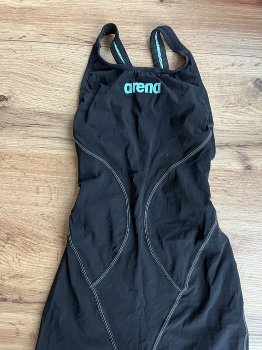 Strój startowy Arena Powerskin Impulso OB JR black- teal