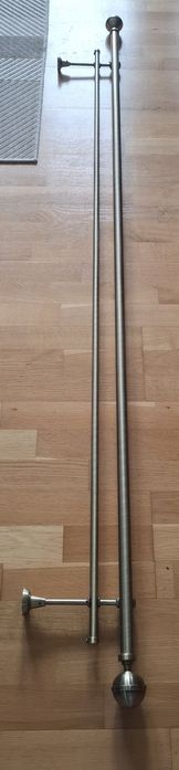 Karnisz 180 cm metalowy