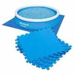 Piankowa Mata Pod Basen Podłogowa Podkład 9szt Puzzle Panele Bestway