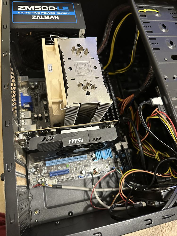 ПК i5-3770 1050ti 16Gb 120ssd 500gb