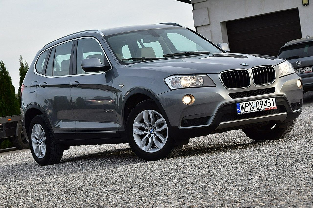 BMW X3 2.0D 184Km xDrive Skóra Panorama Gwarancja