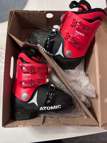 Buty narciarskie dla dzieci Atomic Hawx Jr R3 BLACK/Red 21/21.5