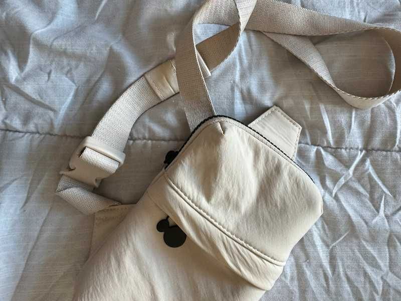 Torebka saszetka kremowa Mickey Mouse C&A