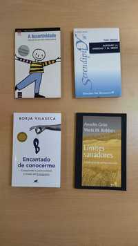 (II) Livros vários (Psicologia, Filosofia, Religião); desde 2 €