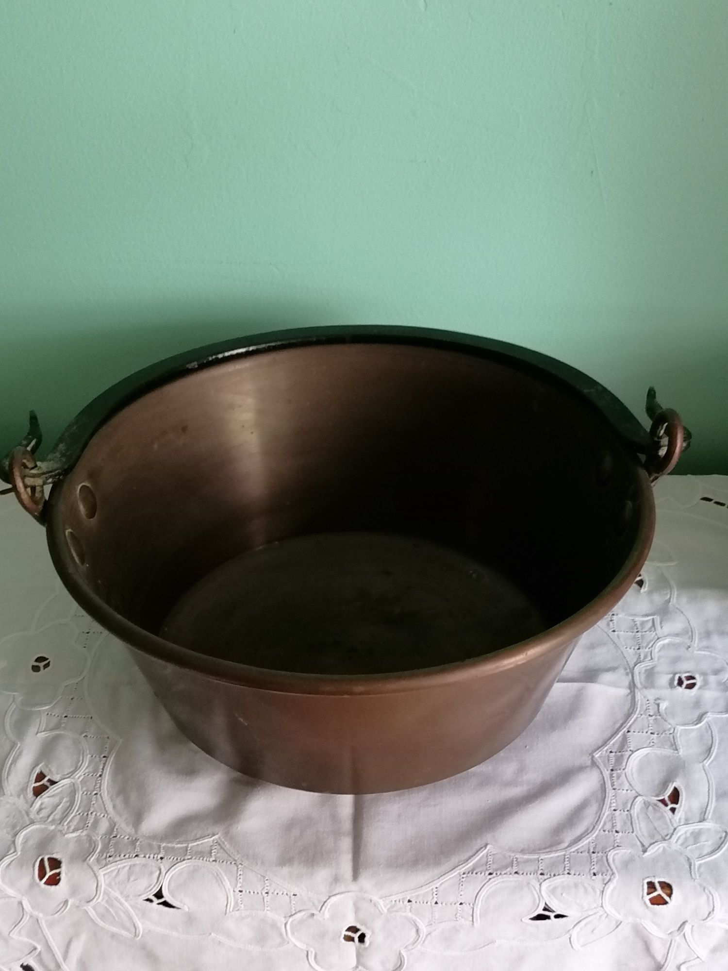 Panelas cobre antigas nunca usadas