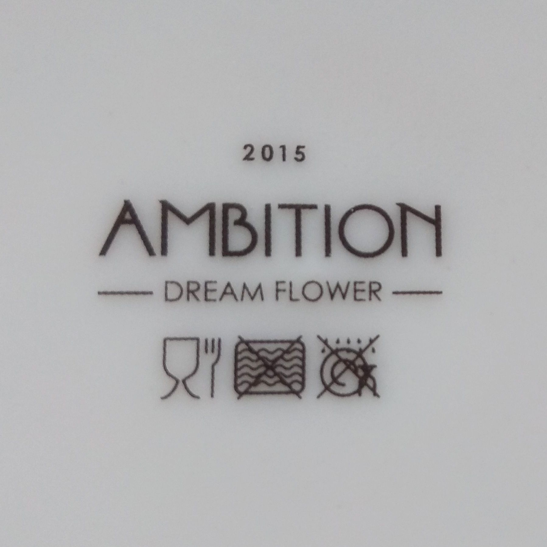 Talerzyki podstawki spodki do filiżanek Ambition Dream Flower