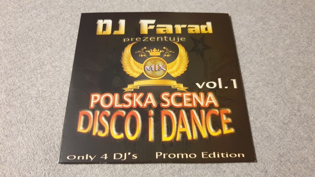 DJ Farad - Polska Scena Disco i Dance Vol. 1 - Promo CD - Mint UNIKAT