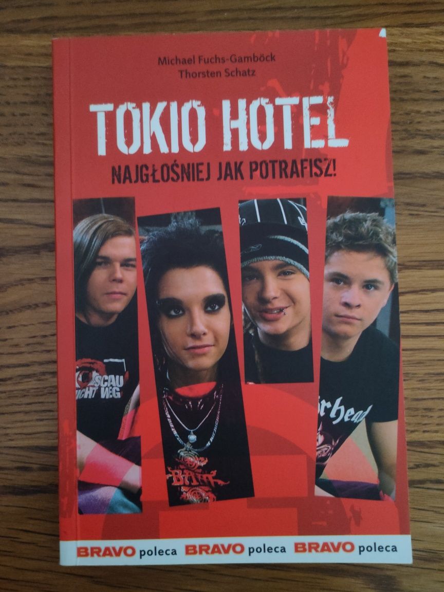Tokio hotel książka Najgłośniej jak potrafisz unikat vintage