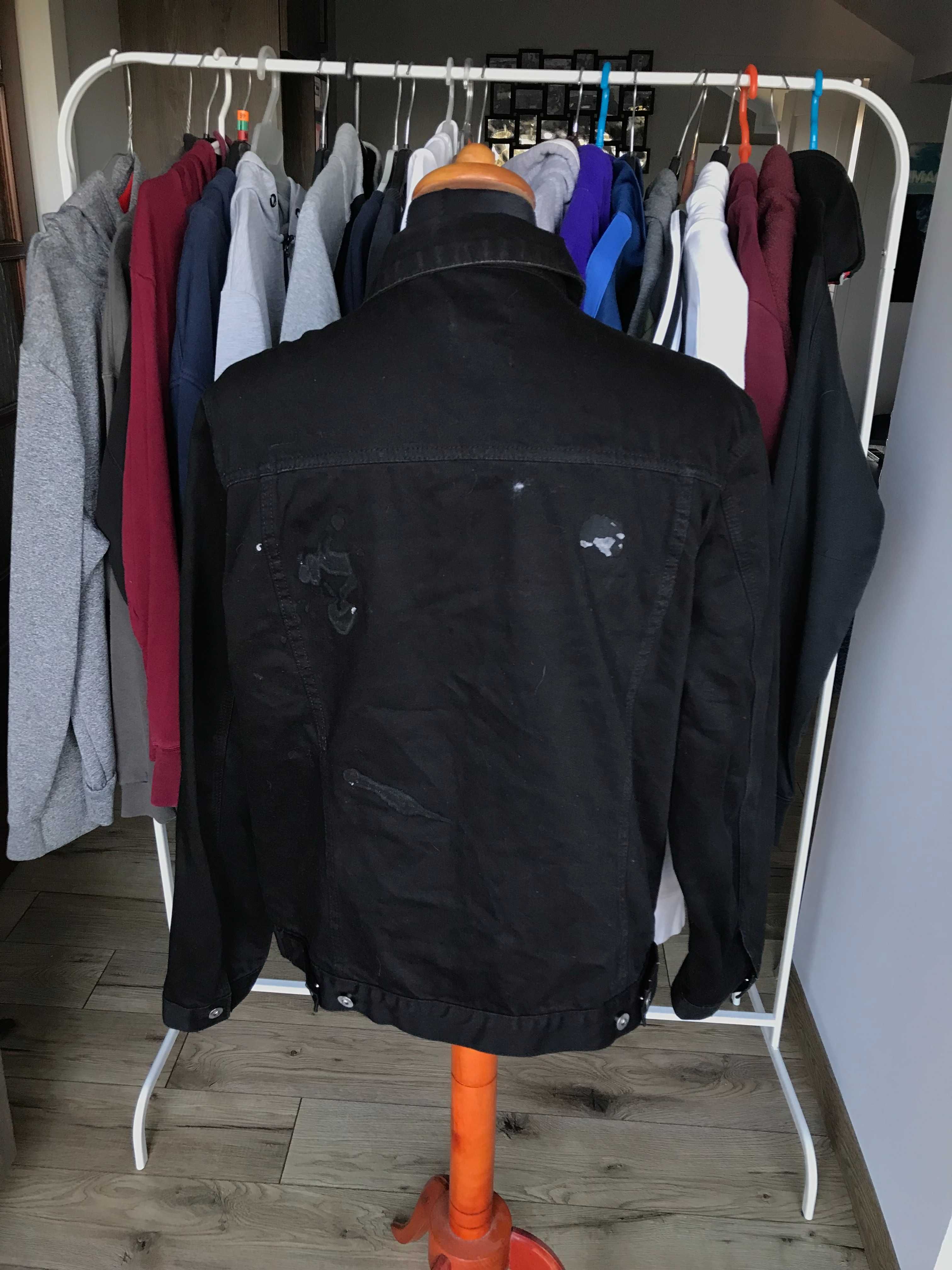 Kurtka jeansowa ASOS Nirvana/Jimi Hendrix/Wu-Tang rozm. XL