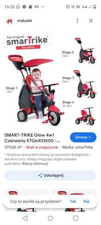 Rowerek Smart Trike 4w1