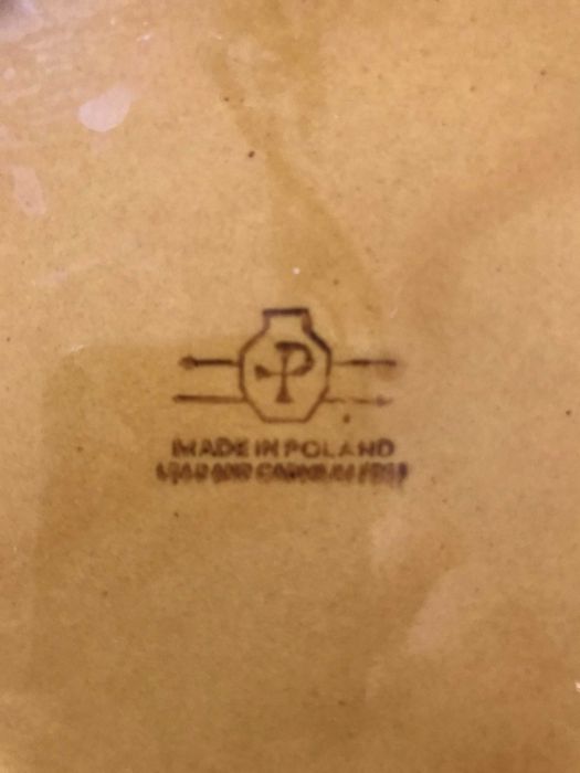 Talerz obiadowy głębokie Porcelit Pruszków z okresu PRL-u