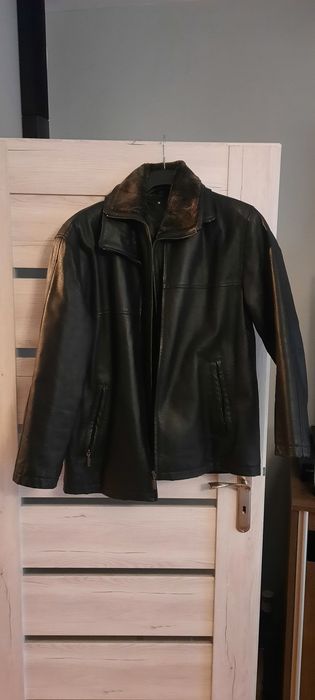 Kurtka skórzana męska