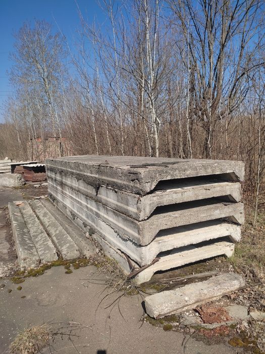 Плити 6х1, 5 плити 6х3.