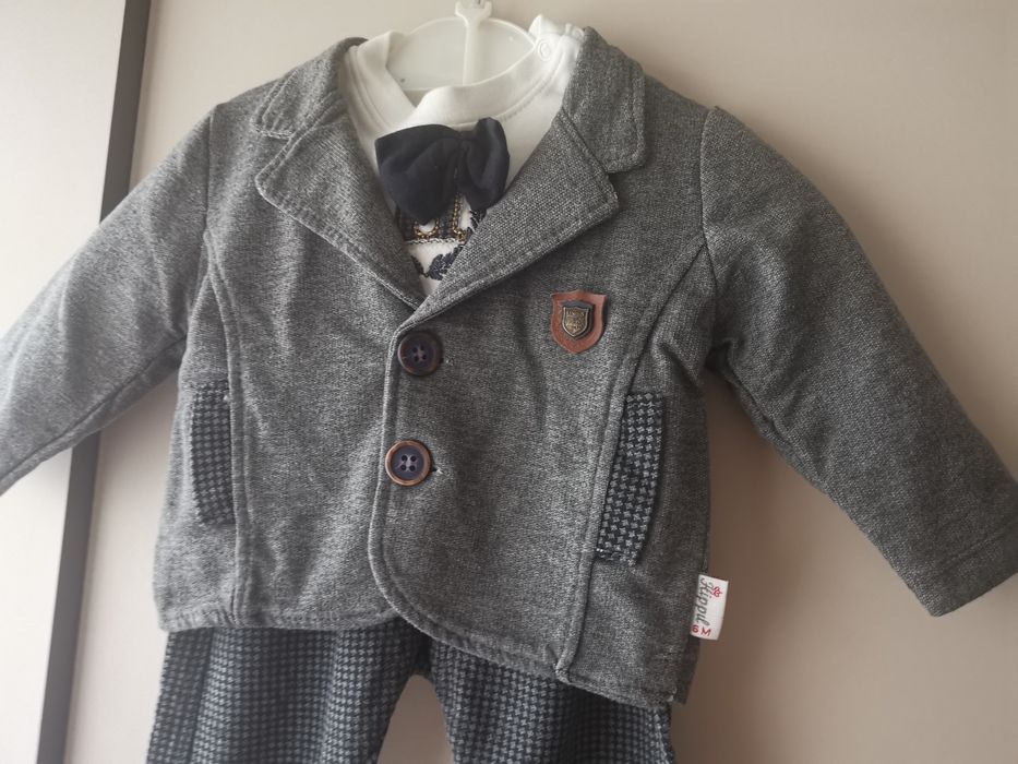 Komplet dla chłopca  6 M do chrztu lub inne okazje