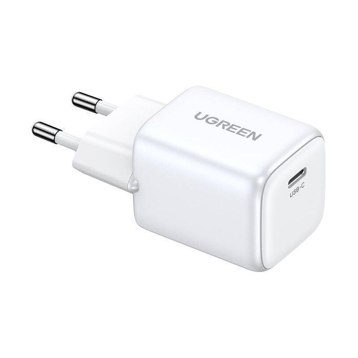 Nexode 30W Gan, (Biała) Sieciowa Ładowarka Ugreen Usb-C, Pd3.0, Qc4.0,