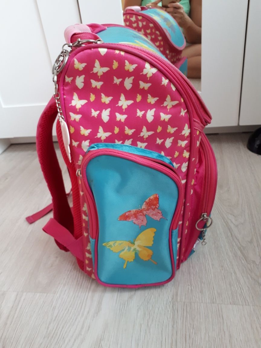 Tornister plecak szkolny dziewczynka różowy 1 klasa