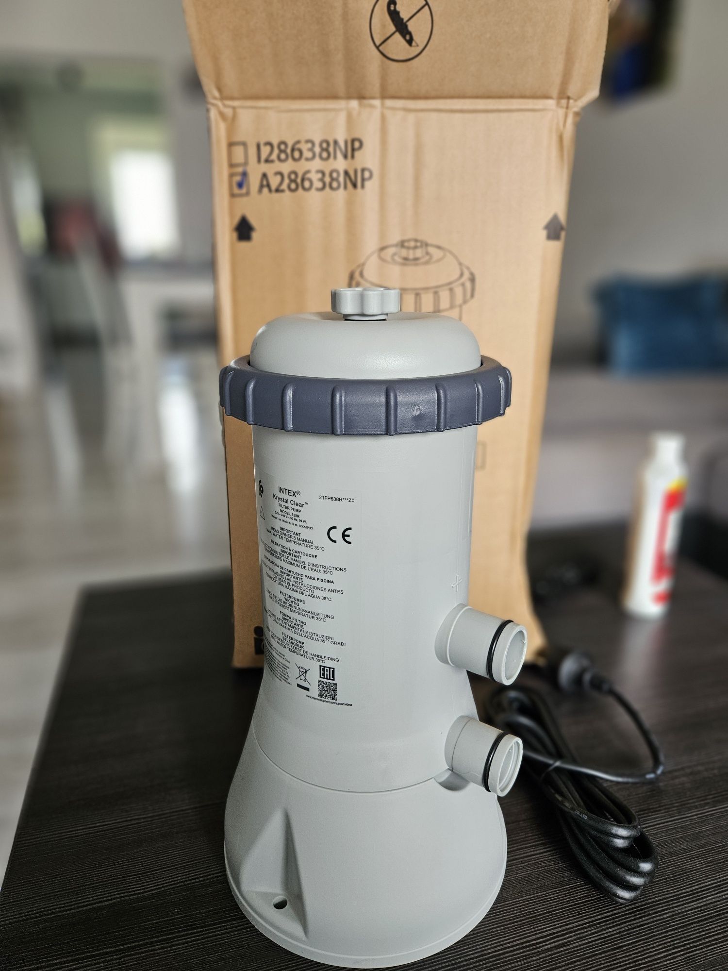 Pompka basenowa filtrująca intex 28638
Pompa Fitrująca Wodę w B