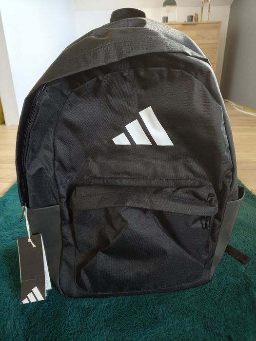 Nowy czarny plecak adidas Basic