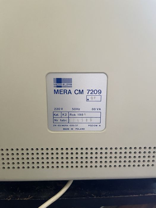 Видеотерминал Mera CM 7209. Раритет. В отличном рабочем состоянии!