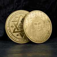 Сувенирная монета Клеопатра Gold