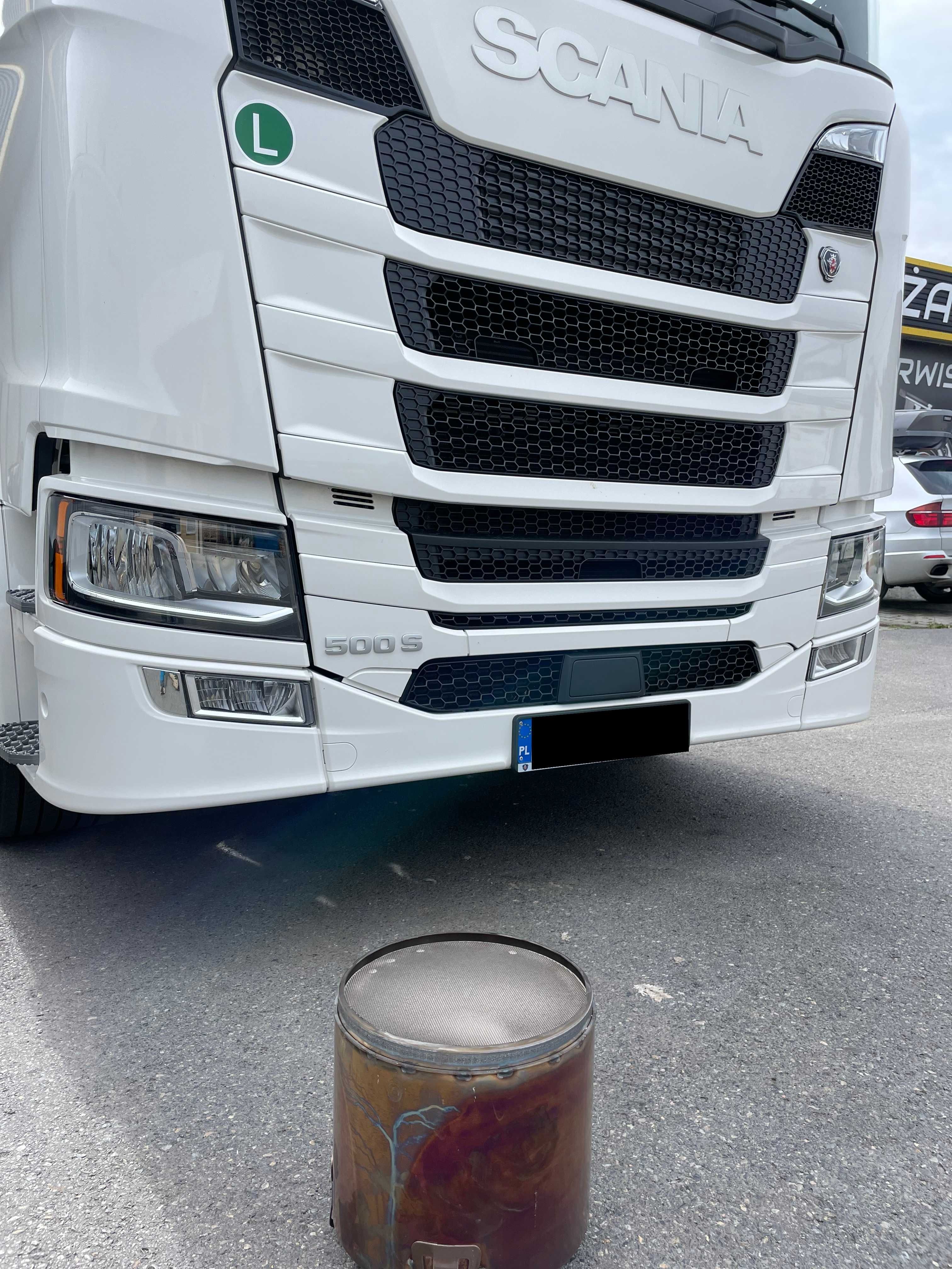 nowy wkład DPF SCANIA seria G i R Euro 6