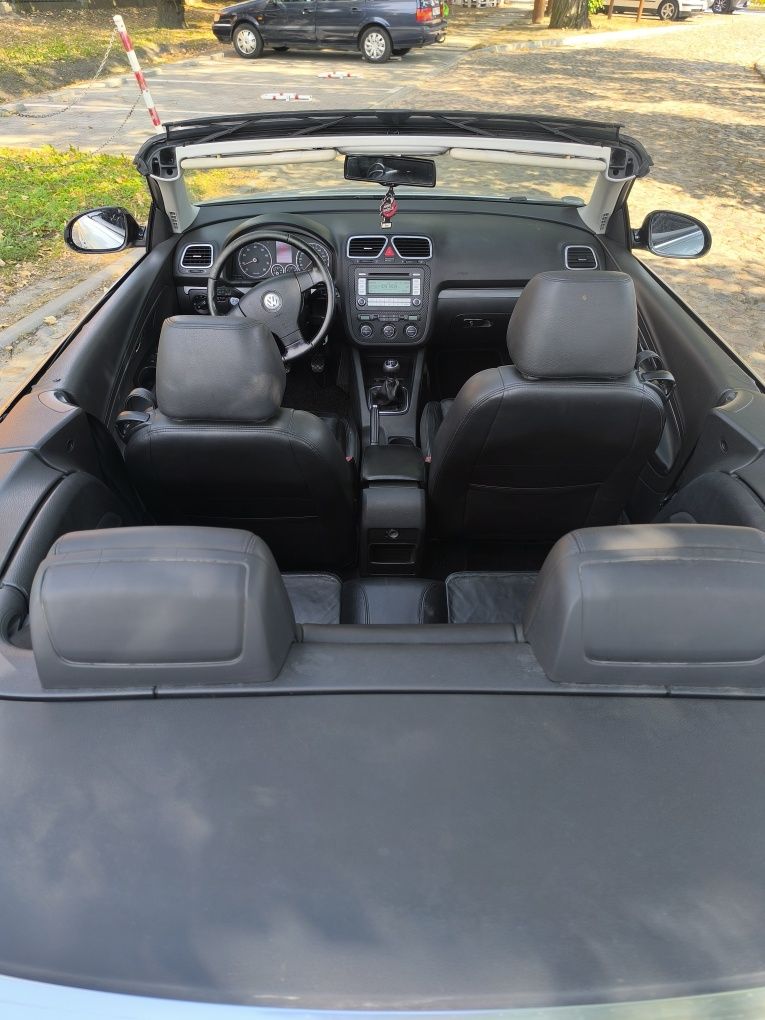 VW Eos Cabrio 1.6 benzyna Twardy dach Alu Klima Nowe opony Z Niemiec