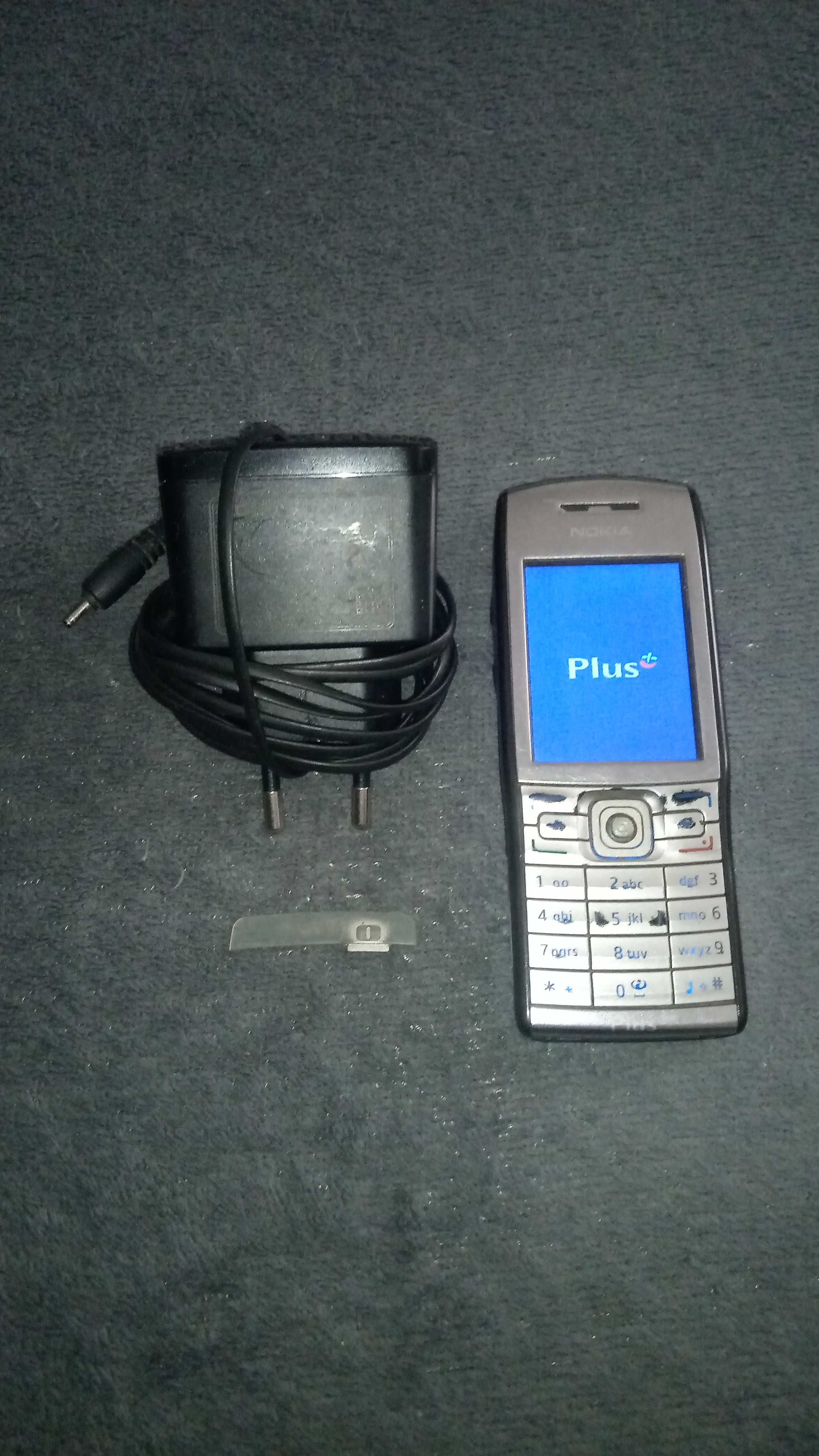 Telefon Nokia e50 E 50 srebrna senior