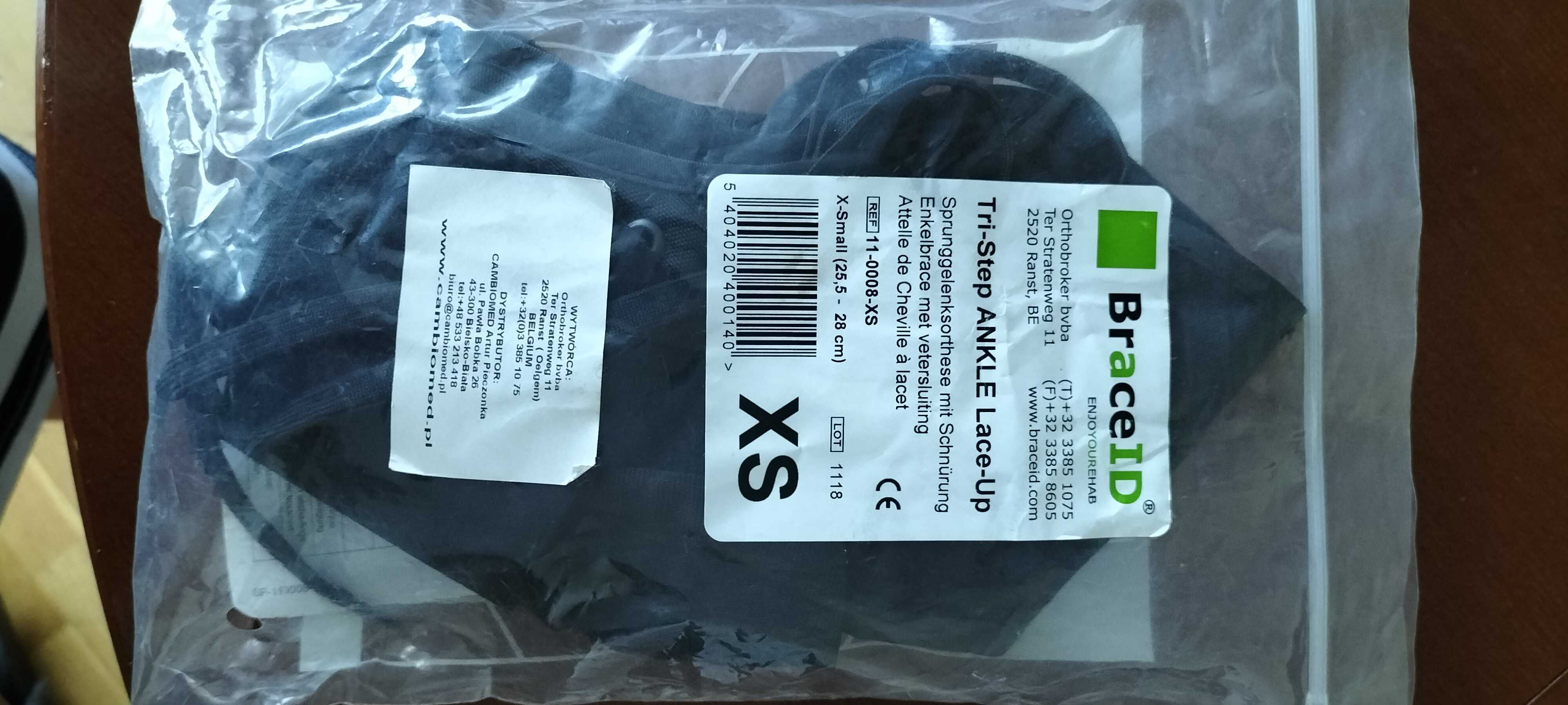 Orteza stabilizator stawu skokowego r xs