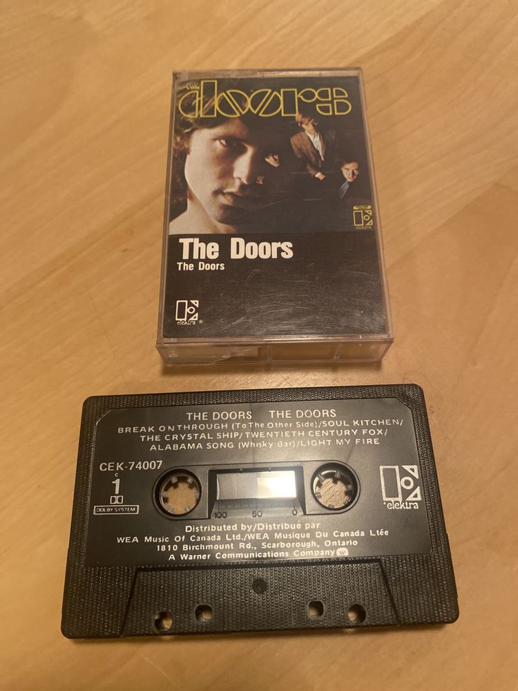 The doors the doors kaseta magnetofonowa sprawna