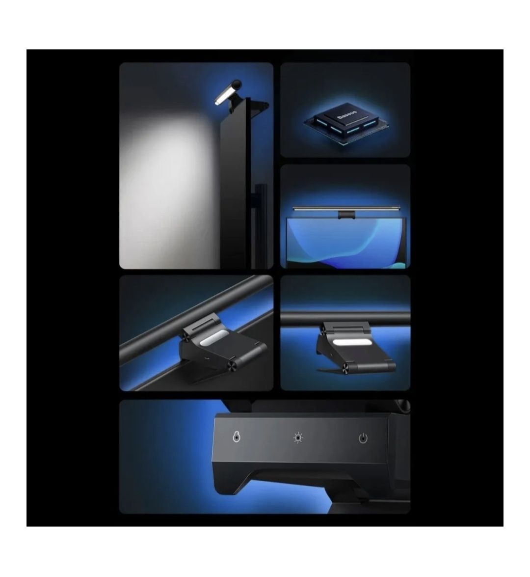 Лампа для монитора Baseus i-wok2 Series USB Asymmetric Light Source