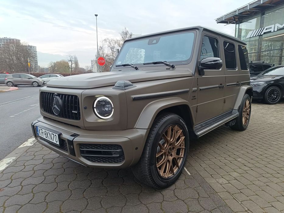 Mercedes-Benz Klasa G I Właściciel, SALON POLSKA, 100% Serwis ASO, Distronic, Webasto