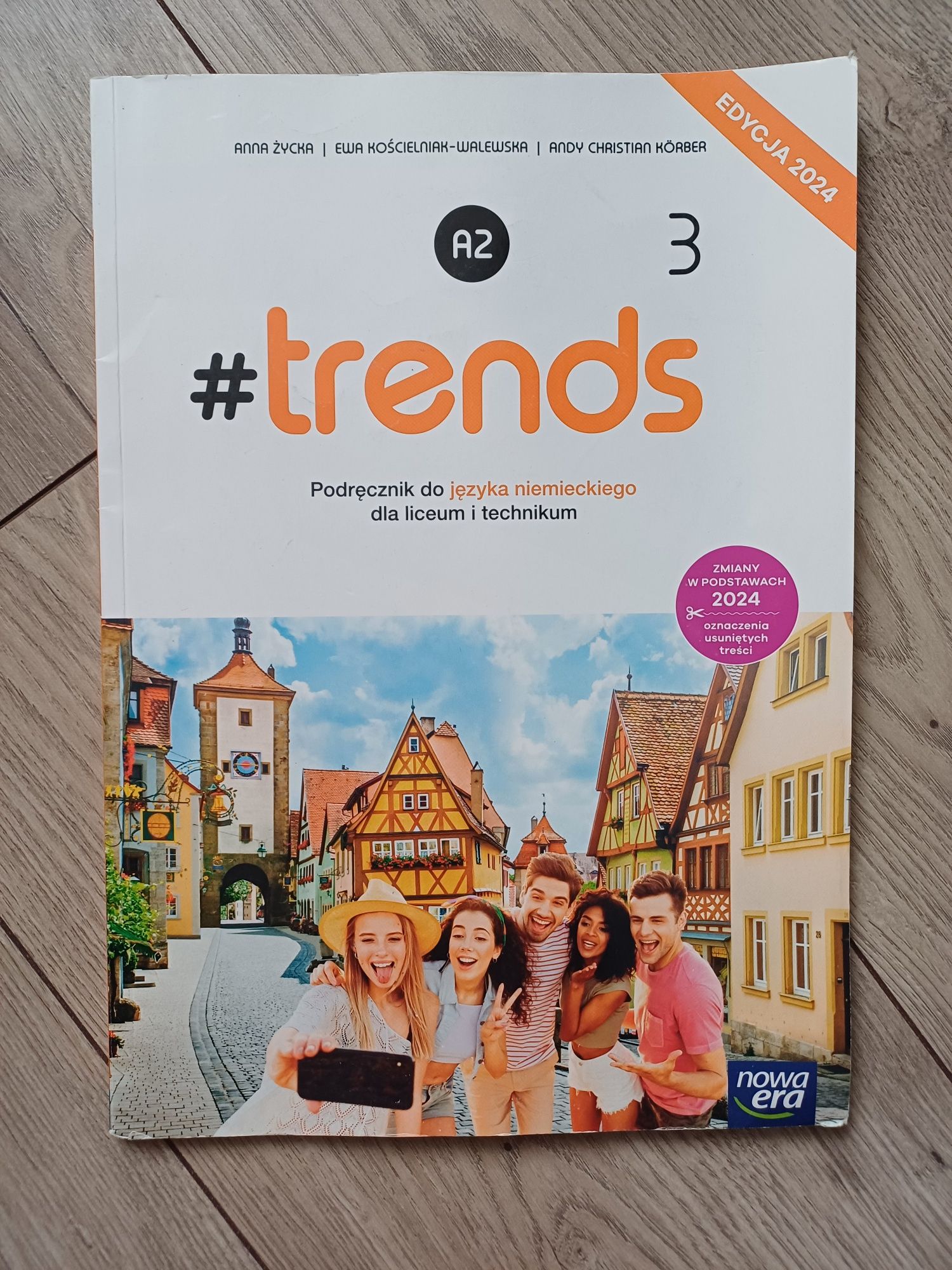Podręcznik do języka niemieckiego Trends3 A2 klasa 3