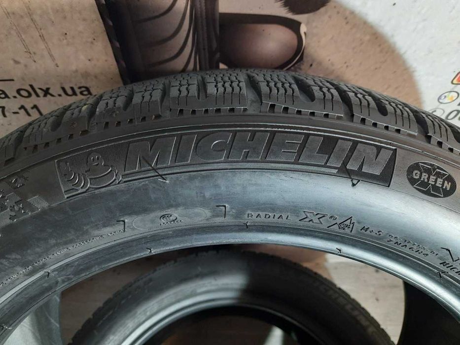 Шини 7мм 225/50 R18 MICHELIN PilotAlpin 4 б/у зима склад
