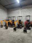 Mini giratórias escavadoras novas de 1200kg